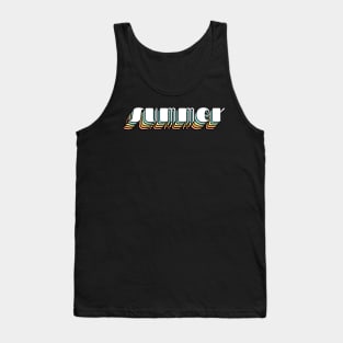 Summer is here holiday vacation beach bum cruise boat surf sand Tank Top